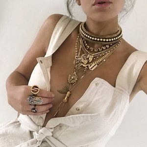 DYLANLEX Gilded Keaton Necklace